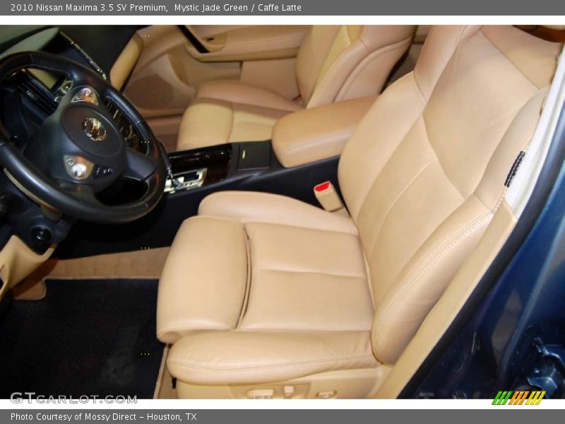 Mystic Jade Green / Caffe Latte 2010 Nissan Maxima 3.5 SV Premium