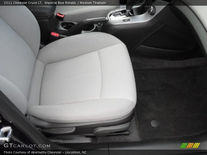 Imperial Blue Metallic / Medium Titanium 2011 Chevrolet Cruze LT