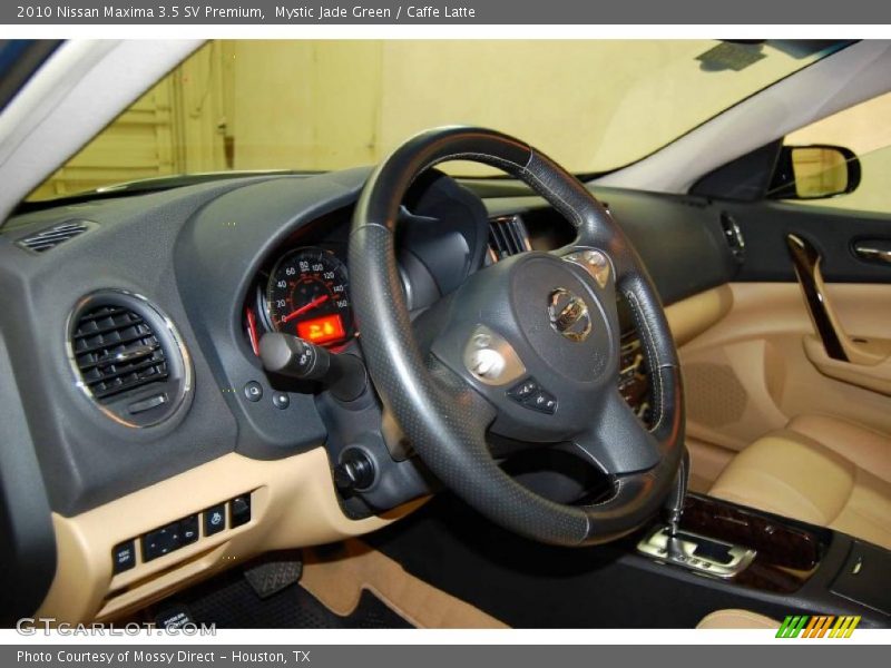 Mystic Jade Green / Caffe Latte 2010 Nissan Maxima 3.5 SV Premium