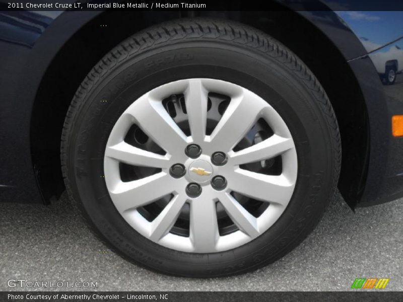 Imperial Blue Metallic / Medium Titanium 2011 Chevrolet Cruze LT