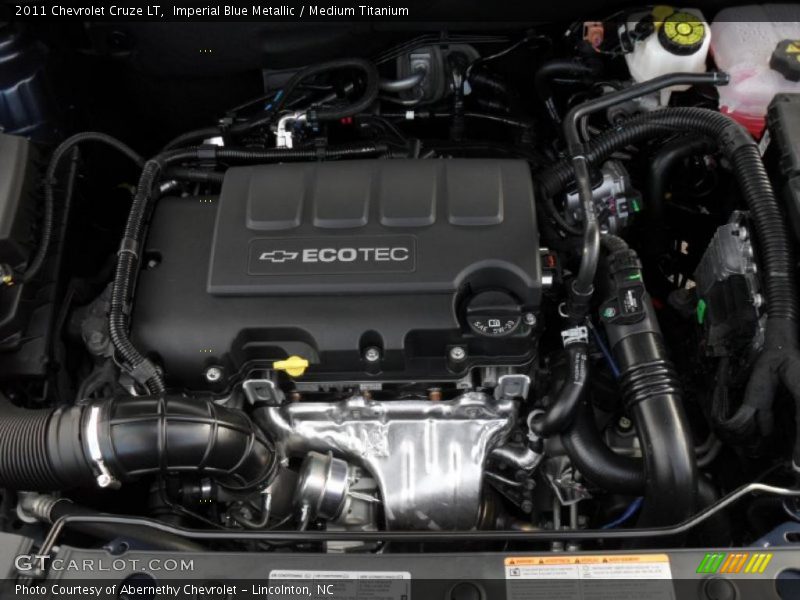 Imperial Blue Metallic / Medium Titanium 2011 Chevrolet Cruze LT