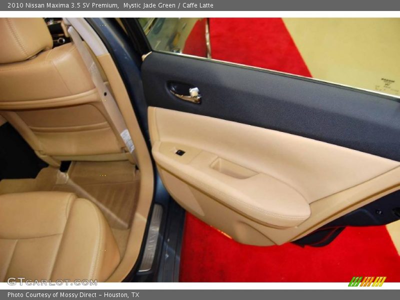 Mystic Jade Green / Caffe Latte 2010 Nissan Maxima 3.5 SV Premium