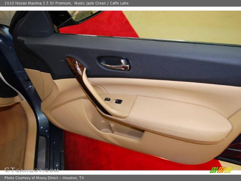 Mystic Jade Green / Caffe Latte 2010 Nissan Maxima 3.5 SV Premium