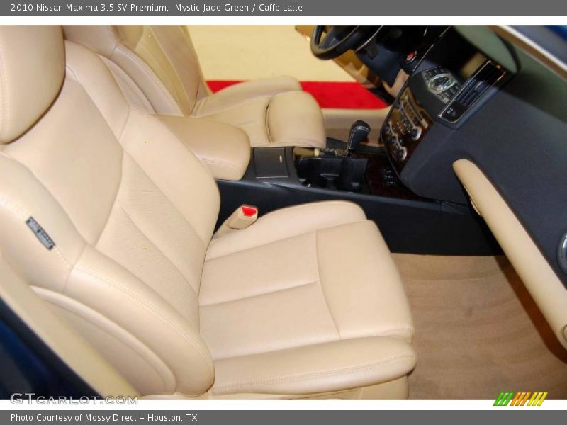 Mystic Jade Green / Caffe Latte 2010 Nissan Maxima 3.5 SV Premium