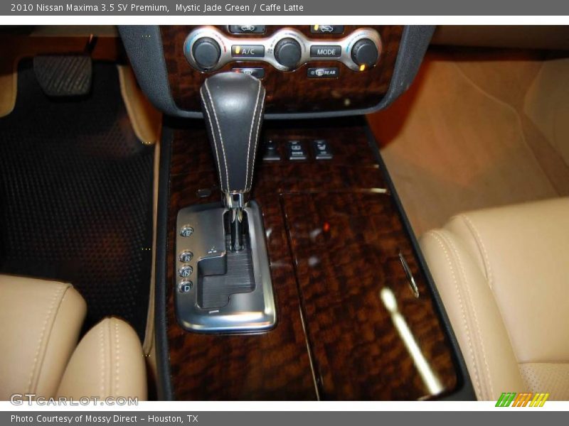 Mystic Jade Green / Caffe Latte 2010 Nissan Maxima 3.5 SV Premium
