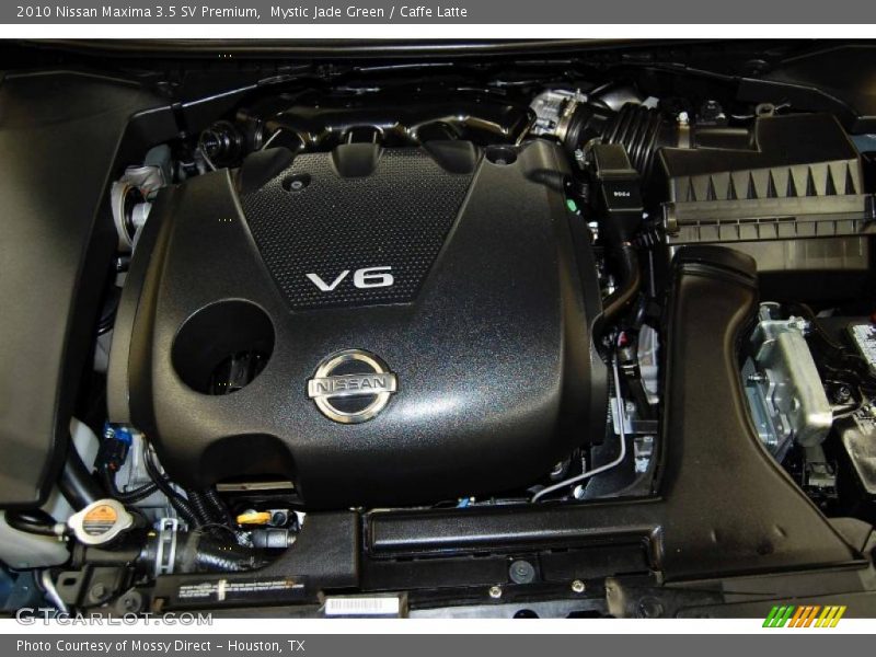 Mystic Jade Green / Caffe Latte 2010 Nissan Maxima 3.5 SV Premium