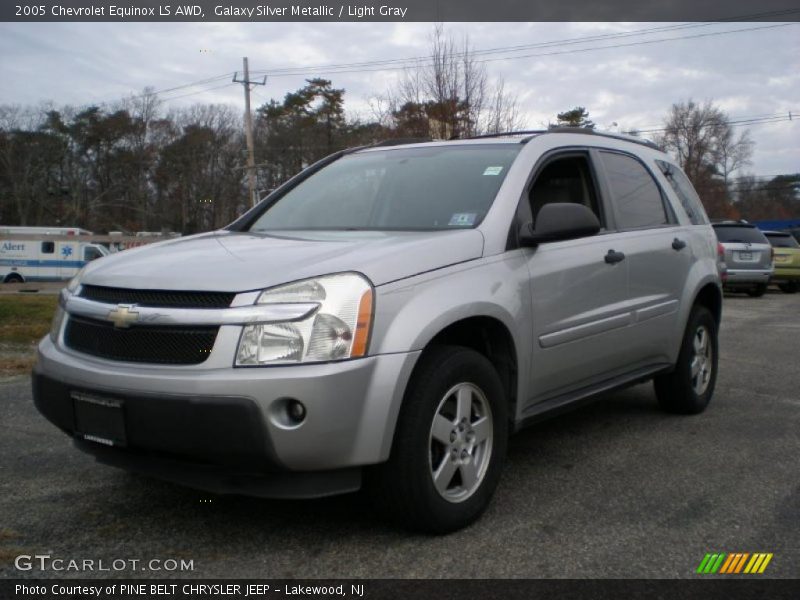 Galaxy Silver Metallic / Light Gray 2005 Chevrolet Equinox LS AWD