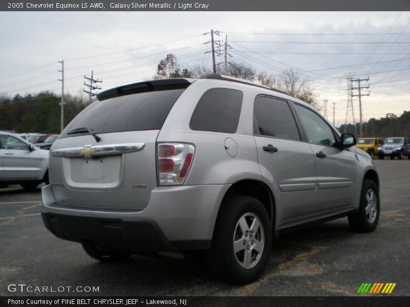 Galaxy Silver Metallic / Light Gray 2005 Chevrolet Equinox LS AWD