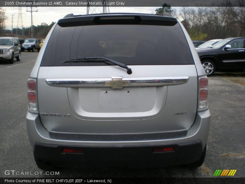 Galaxy Silver Metallic / Light Gray 2005 Chevrolet Equinox LS AWD
