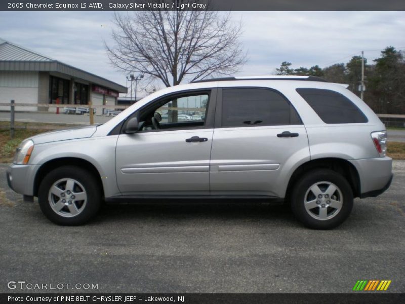 Galaxy Silver Metallic / Light Gray 2005 Chevrolet Equinox LS AWD