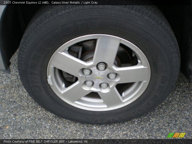 Galaxy Silver Metallic / Light Gray 2005 Chevrolet Equinox LS AWD