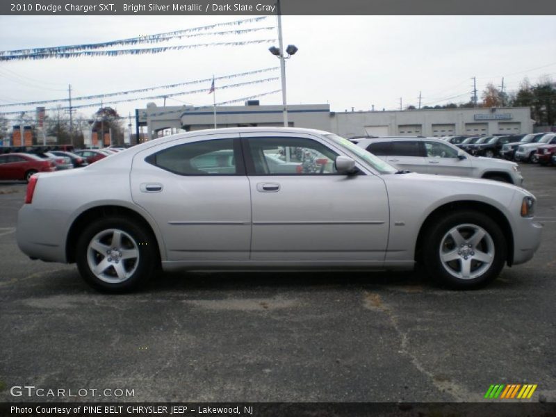 Bright Silver Metallic / Dark Slate Gray 2010 Dodge Charger SXT
