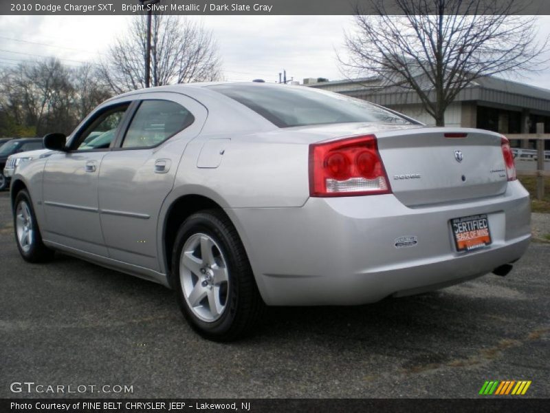 Bright Silver Metallic / Dark Slate Gray 2010 Dodge Charger SXT