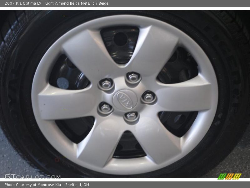 Light Almond Beige Metallic / Beige 2007 Kia Optima LX