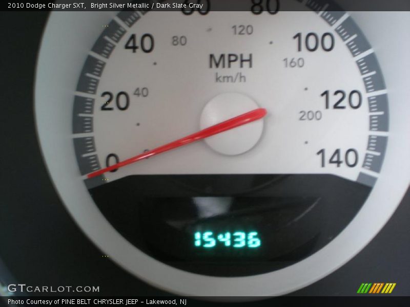 Bright Silver Metallic / Dark Slate Gray 2010 Dodge Charger SXT