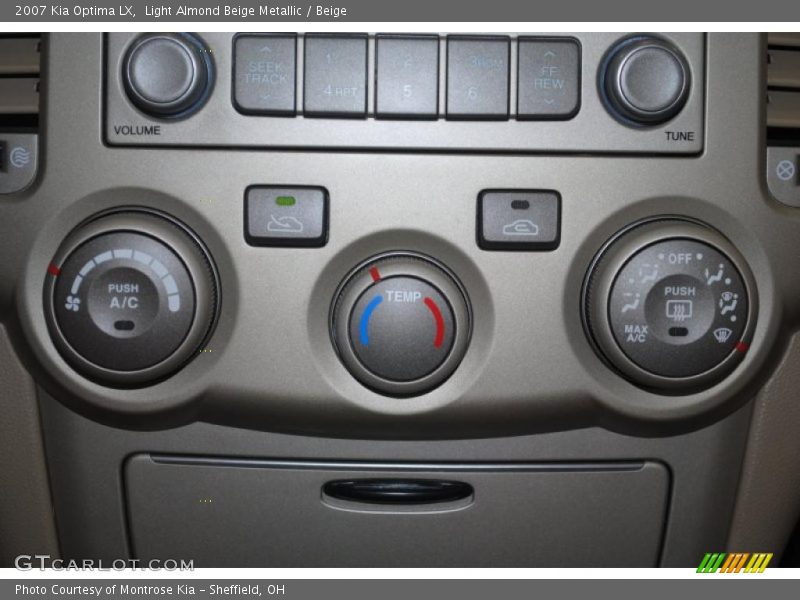 Light Almond Beige Metallic / Beige 2007 Kia Optima LX