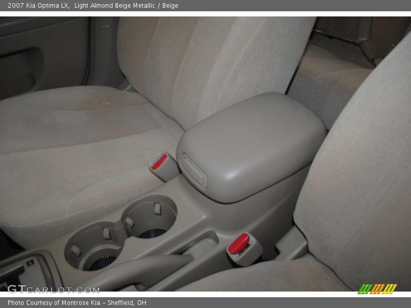 Light Almond Beige Metallic / Beige 2007 Kia Optima LX