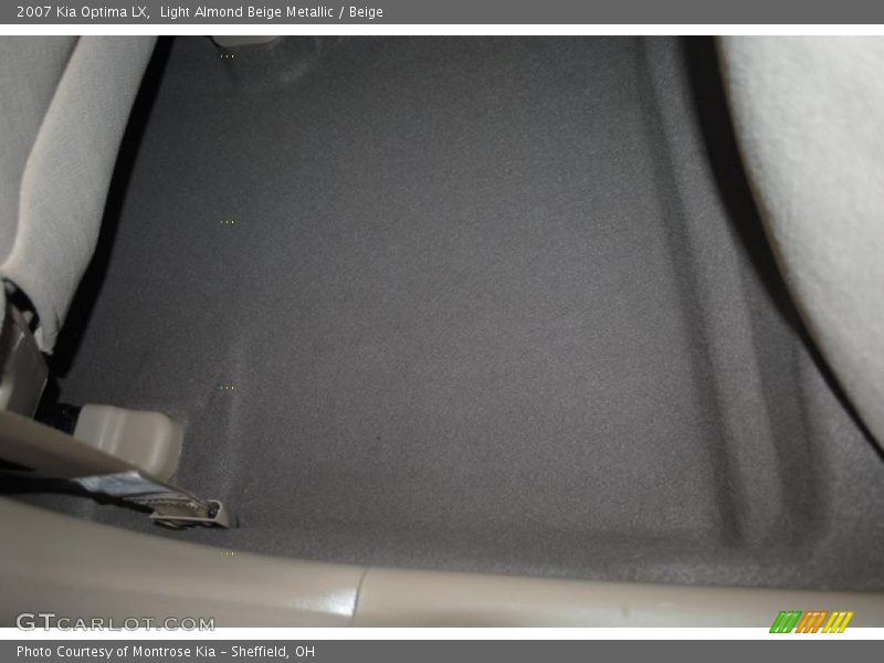 Light Almond Beige Metallic / Beige 2007 Kia Optima LX