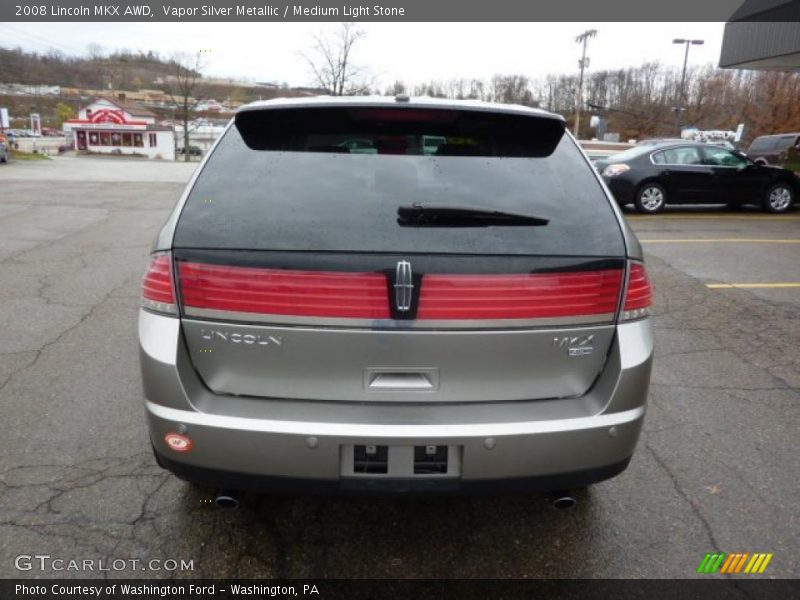 Vapor Silver Metallic / Medium Light Stone 2008 Lincoln MKX AWD
