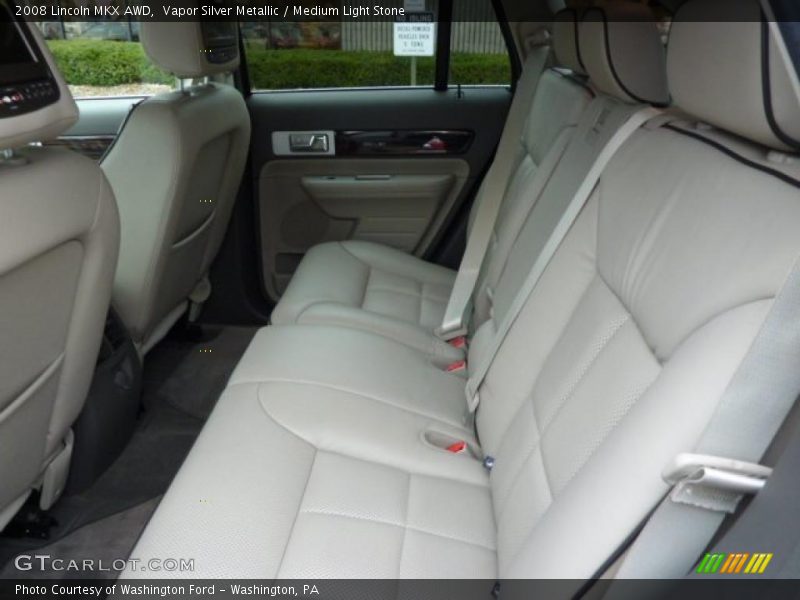 Vapor Silver Metallic / Medium Light Stone 2008 Lincoln MKX AWD