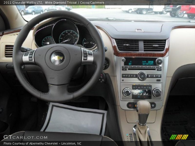 Dashboard of 2011 Malibu LTZ