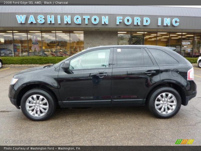 Black / Charcoal 2008 Ford Edge SEL AWD