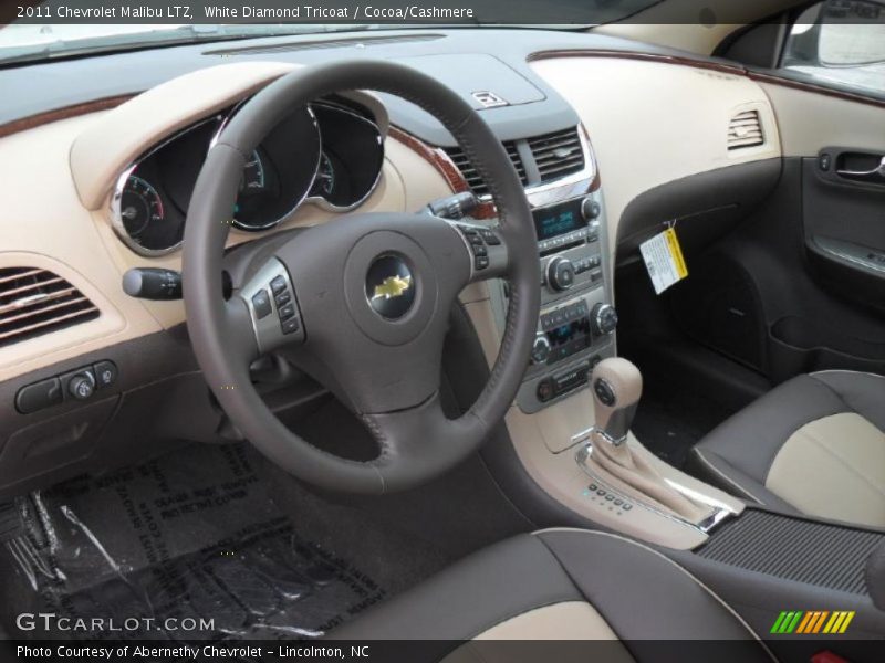 Cocoa/Cashmere Interior - 2011 Malibu LTZ 