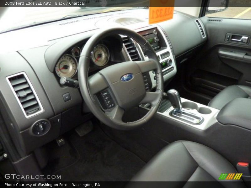 Black / Charcoal 2008 Ford Edge SEL AWD