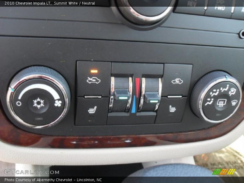 Summit White / Neutral 2010 Chevrolet Impala LT