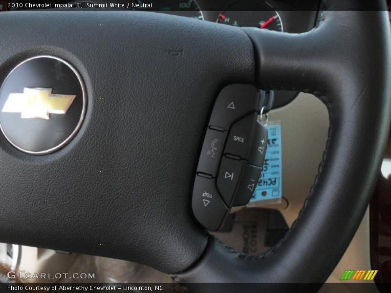Summit White / Neutral 2010 Chevrolet Impala LT