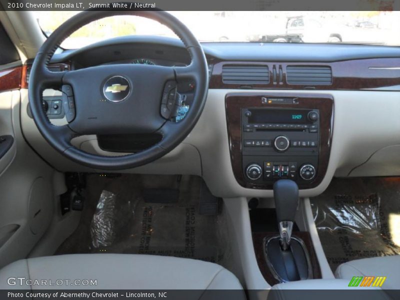 Summit White / Neutral 2010 Chevrolet Impala LT