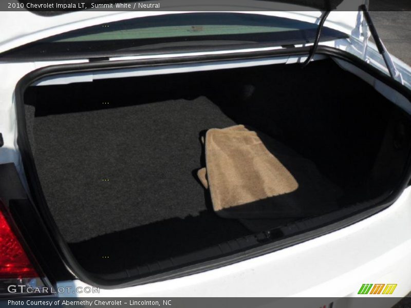Summit White / Neutral 2010 Chevrolet Impala LT