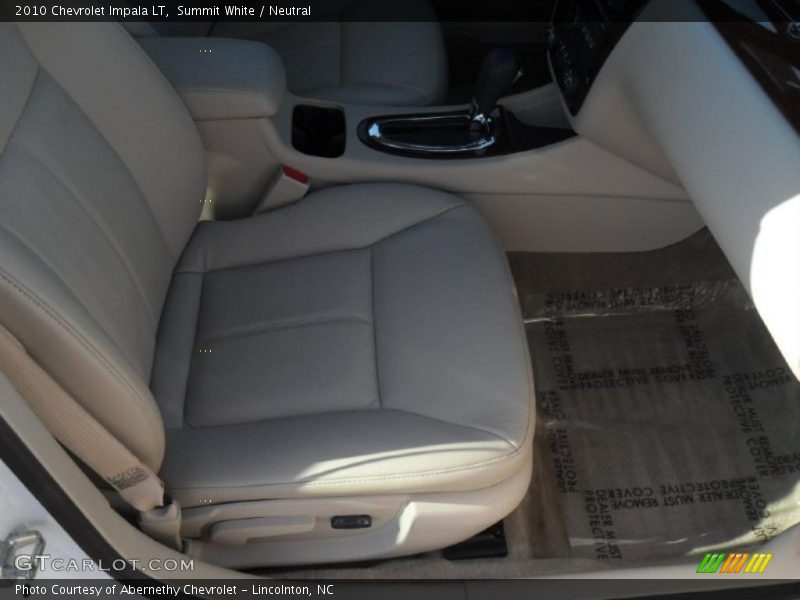 Summit White / Neutral 2010 Chevrolet Impala LT