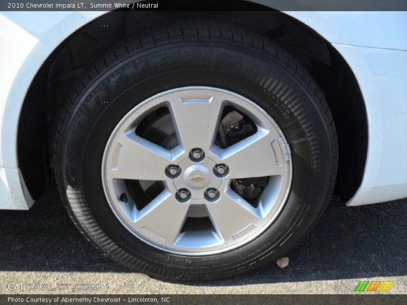 Summit White / Neutral 2010 Chevrolet Impala LT