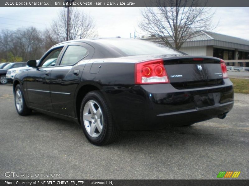 Brilliant Black Crystal Pearl / Dark Slate Gray 2010 Dodge Charger SXT