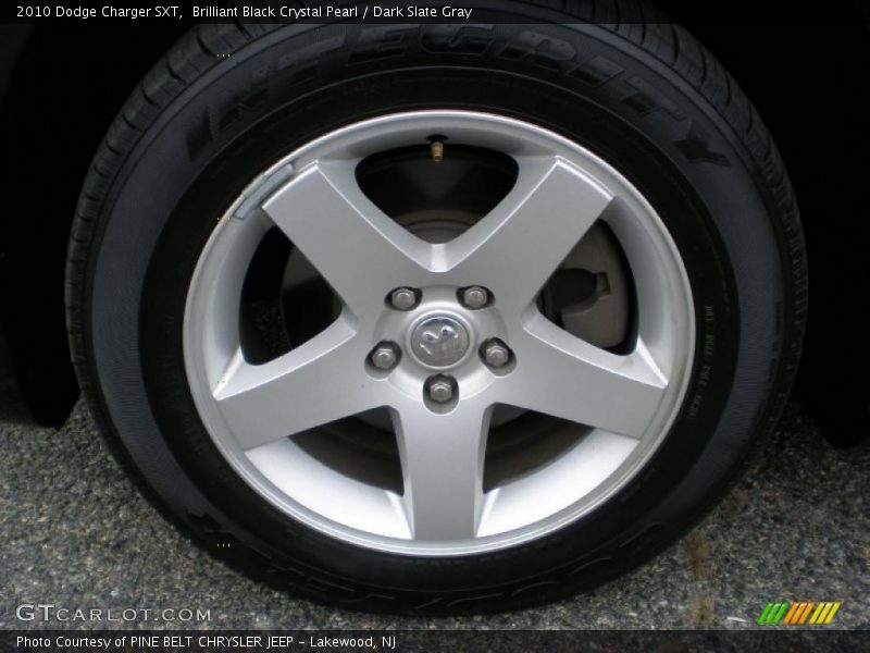 Brilliant Black Crystal Pearl / Dark Slate Gray 2010 Dodge Charger SXT