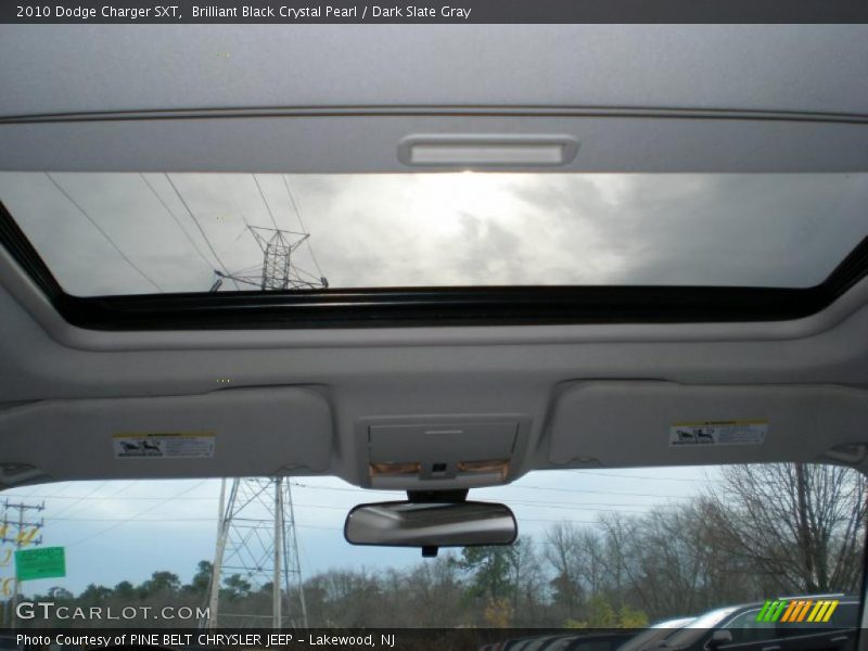 Brilliant Black Crystal Pearl / Dark Slate Gray 2010 Dodge Charger SXT