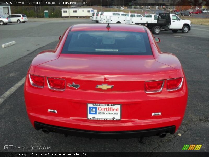 Victory Red / Black 2010 Chevrolet Camaro LT Coupe