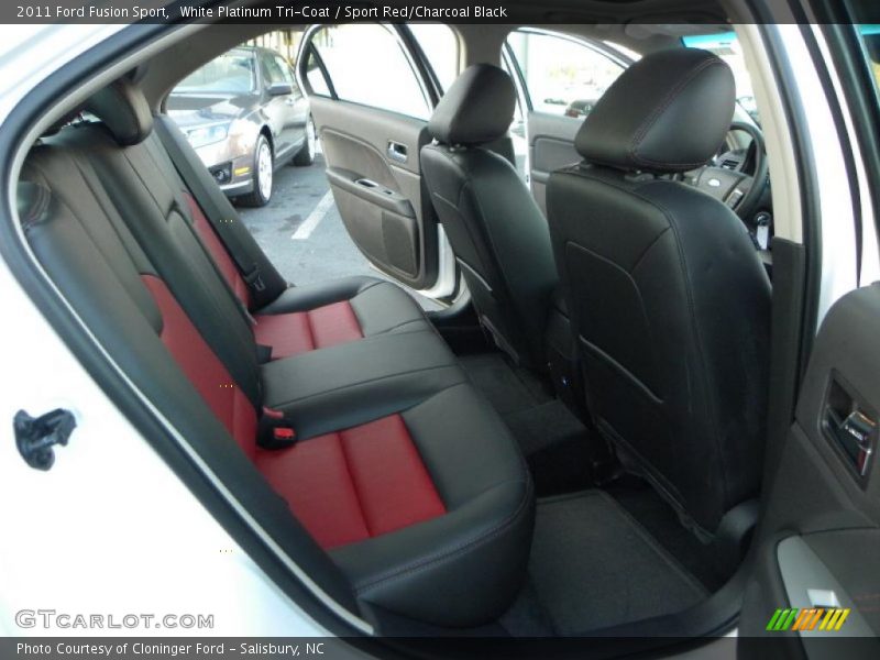  2011 Fusion Sport Sport Red/Charcoal Black Interior