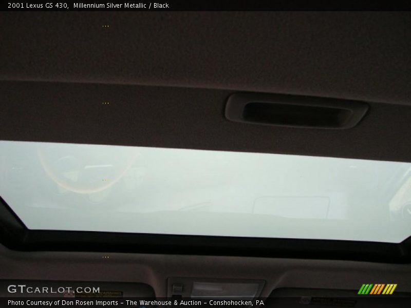 Millennium Silver Metallic / Black 2001 Lexus GS 430
