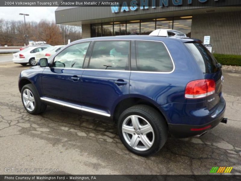 Shadow Blue Metallic / Anthracite 2004 Volkswagen Touareg V8