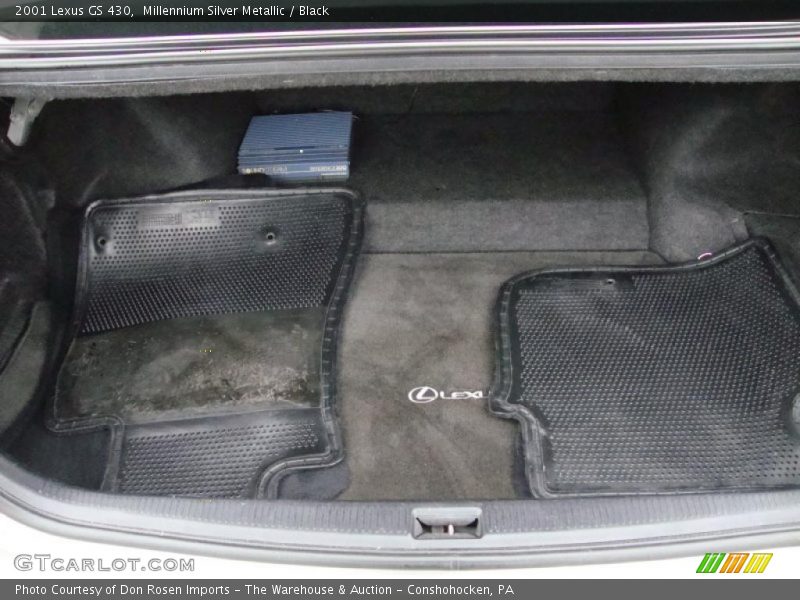 Millennium Silver Metallic / Black 2001 Lexus GS 430