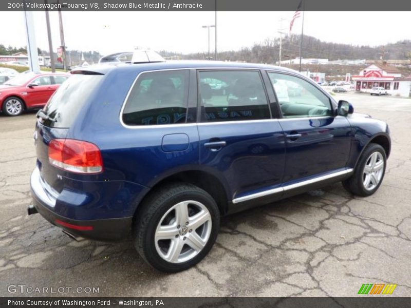 Shadow Blue Metallic / Anthracite 2004 Volkswagen Touareg V8