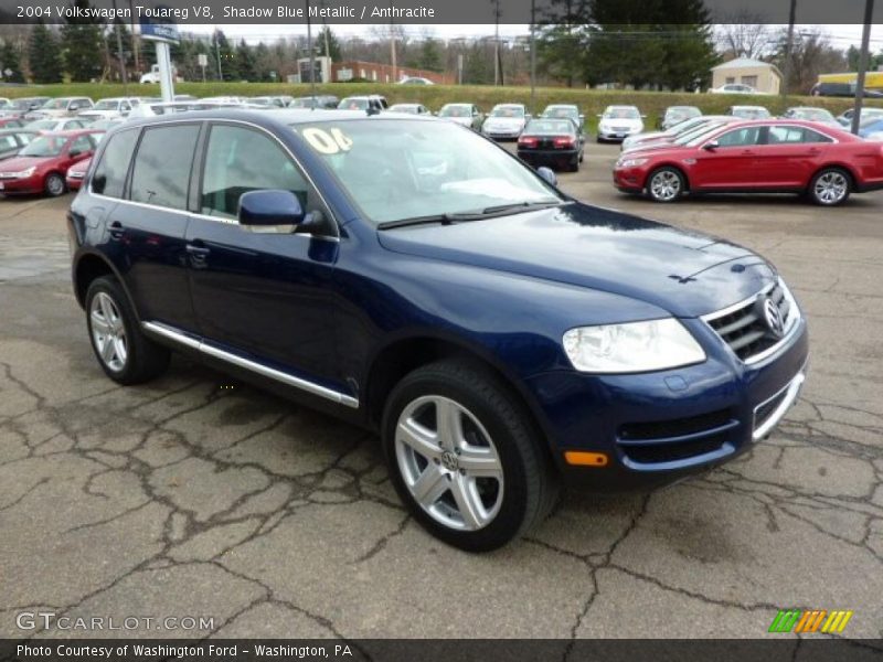 Shadow Blue Metallic / Anthracite 2004 Volkswagen Touareg V8