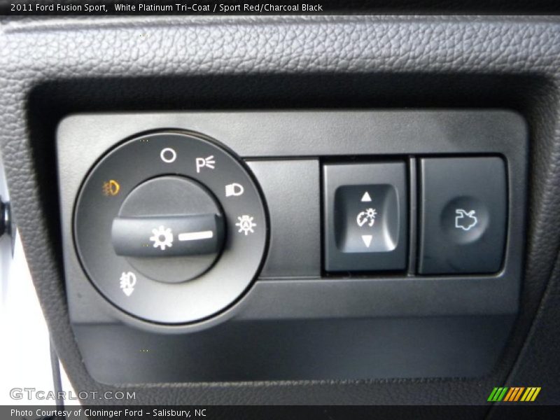 Controls of 2011 Fusion Sport