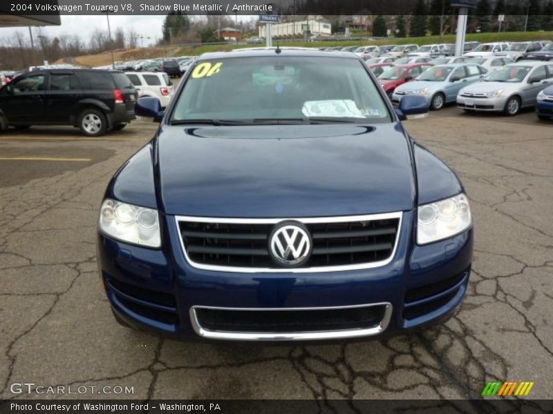 Shadow Blue Metallic / Anthracite 2004 Volkswagen Touareg V8