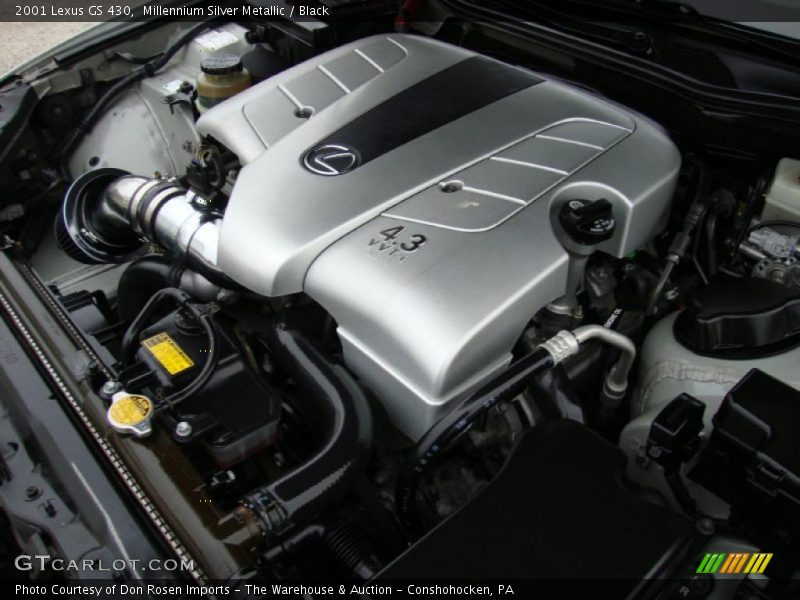  2001 GS 430 Engine - 4.3 Liter DOHC 32-Valve V8