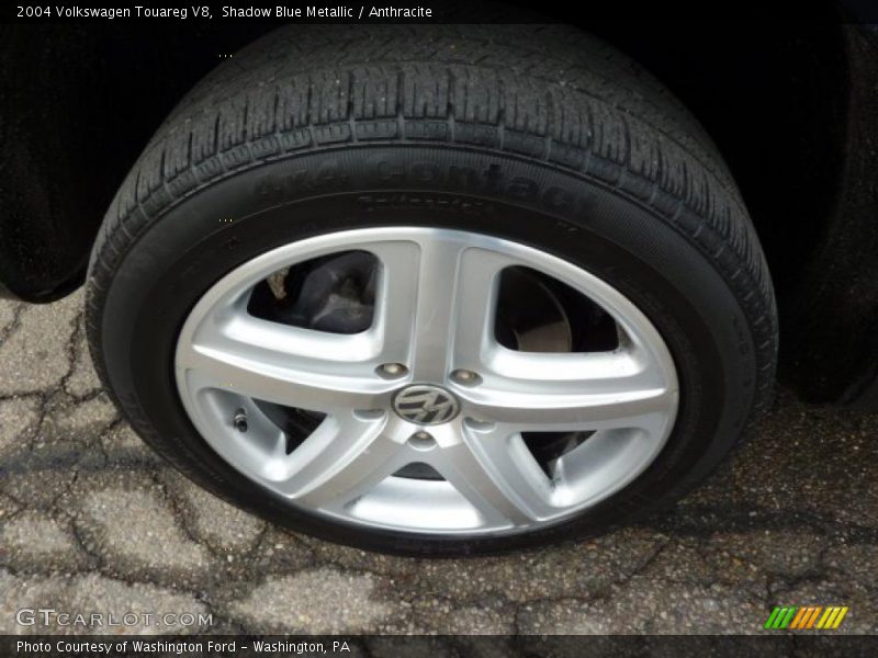 Shadow Blue Metallic / Anthracite 2004 Volkswagen Touareg V8