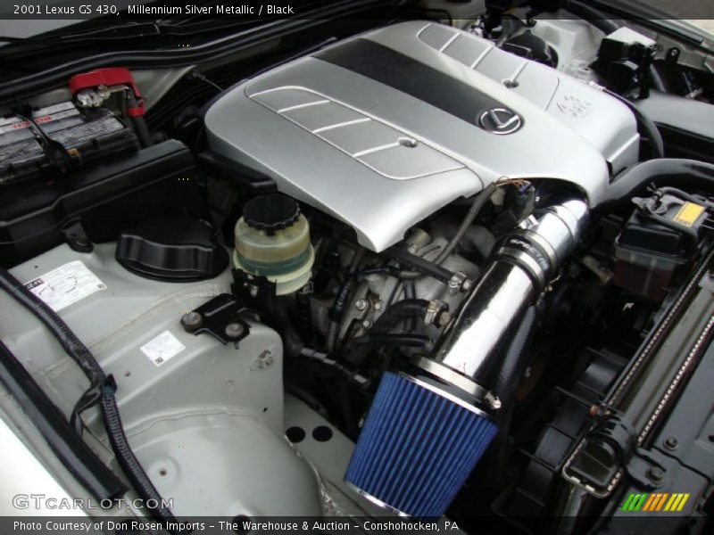 2001 GS 430 Engine - 4.3 Liter DOHC 32-Valve V8