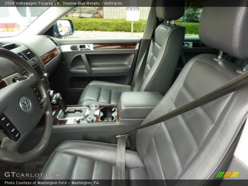 Shadow Blue Metallic / Anthracite 2004 Volkswagen Touareg V8